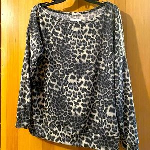 NWT Soft Leopard Top